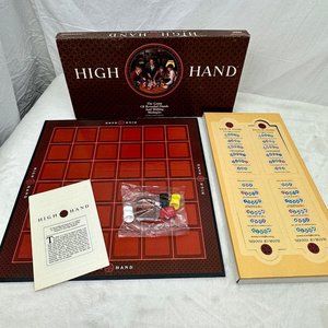 Vintage 1984 High Hand Board Game ES Lowe 100% Complete New Open Box